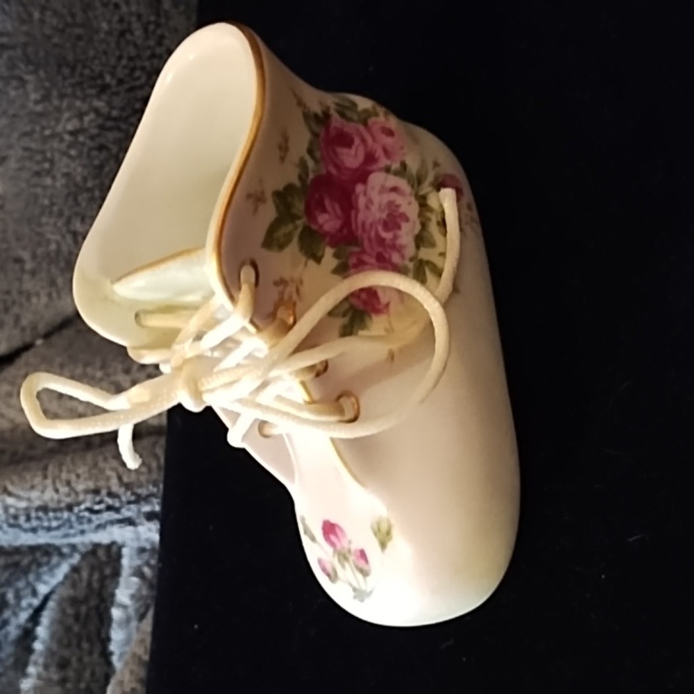 Nantucket Home Porcelain Baby Shoe